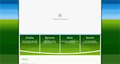 Desktop Screenshot of grottadelvento.com